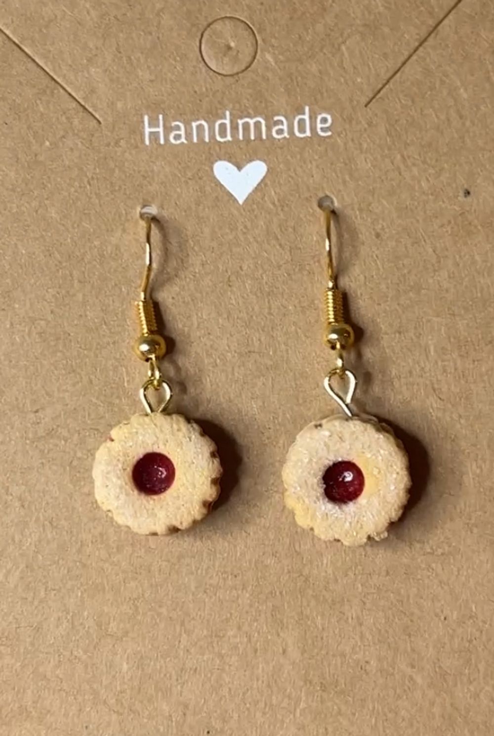 Linzer Tart Earrings